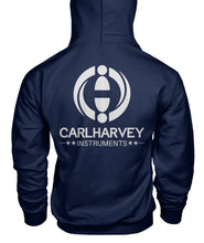 Carl Harvey Instruments Hoodie Back Logo