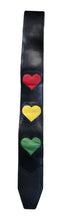 "One Love" Premium Leather Guitar Strap by Heavy Leather NYC