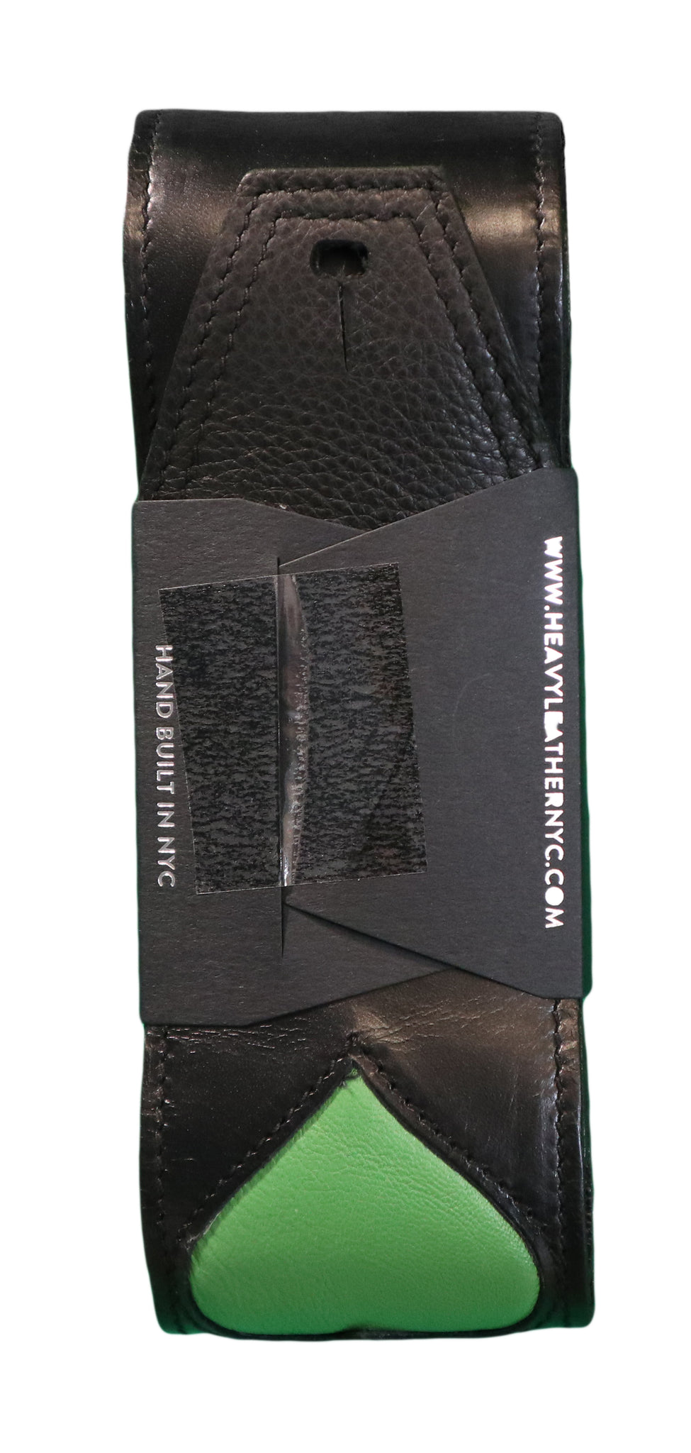 "One Love" Premium Leather Guitar Strap by Heavy Leather NYC